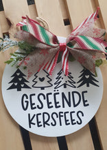 Load image into Gallery viewer, Afrikaanse Christmas Door Hanger 28cm
