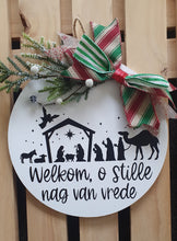 Load image into Gallery viewer, Afrikaanse Christmas Door Hanger 28cm
