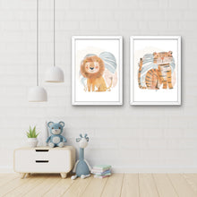 Load image into Gallery viewer, Safari Animals Wall Art
