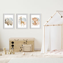 Load image into Gallery viewer, Safari Animals Wall Art
