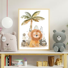 Load image into Gallery viewer, Safari Lion Wall Art
