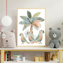 Load image into Gallery viewer, Safari Birds Wall Art
