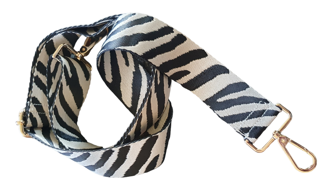 Handbag Strap - Zebra Print