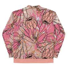 Load image into Gallery viewer, Blush Protea Bomber Jacket
