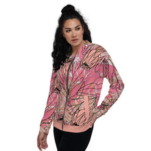 Load image into Gallery viewer, Blush Protea Bomber Jacket
