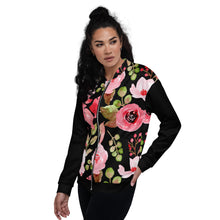 Load image into Gallery viewer, Roses Bomber Jacket
