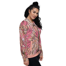 Load image into Gallery viewer, Blush Protea Bomber Jacket
