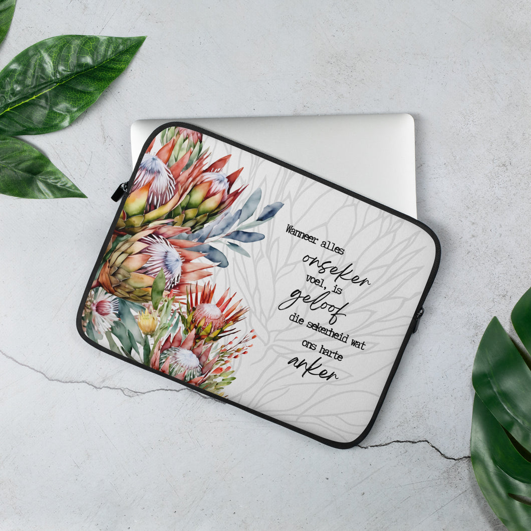 Geloof Protea Laptop Sleeve