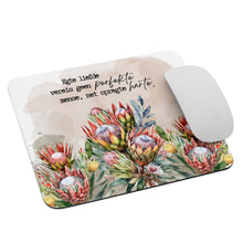 Load image into Gallery viewer, Liefde Protea Mouse pad
