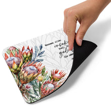 Load image into Gallery viewer, Geloof Protea Mouse pad
