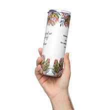 Load image into Gallery viewer, Geloof Protea Stainless steel tumbler
