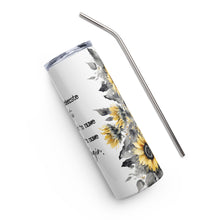 Load image into Gallery viewer, Sonneblom Dae Stainless steel tumbler
