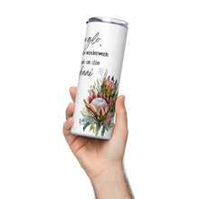 Load image into Gallery viewer, Glo Protea Stainless steel tumbler
