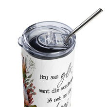 Load image into Gallery viewer, Glo Protea Stainless steel tumbler
