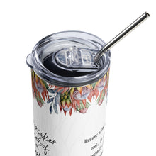 Load image into Gallery viewer, Geloof Protea Stainless steel tumbler
