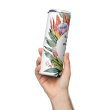 Load image into Gallery viewer, Jy is Myne Protea Stainless steel tumbler
