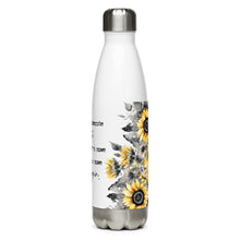 Load image into Gallery viewer, Sonneblom Nagte Stainless steel water bottle
