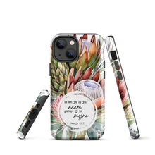 Load image into Gallery viewer, Jy is Myne Protea Tough Case for iPhone®
