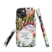 Load image into Gallery viewer, Jy is Myne Protea Tough Case for iPhone®
