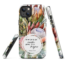 Load image into Gallery viewer, Jy is Myne Protea Tough Case for iPhone®
