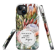 Load image into Gallery viewer, Jy is Myne Protea Tough Case for iPhone®
