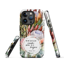 Load image into Gallery viewer, Jy is Myne Protea Tough Case for iPhone®
