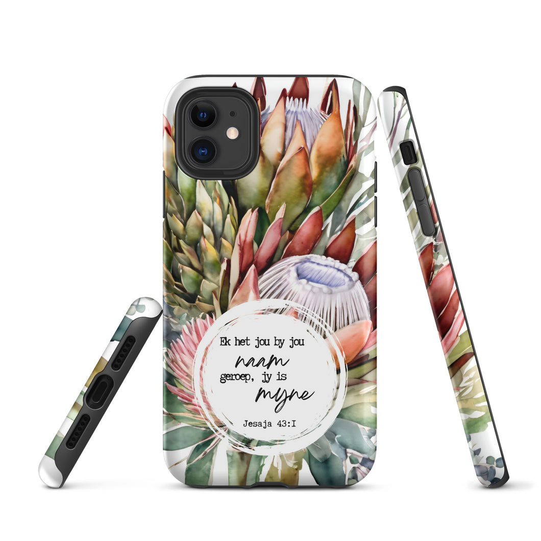 Jy is Myne Protea Tough Case for iPhone®