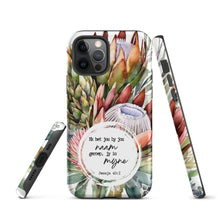 Load image into Gallery viewer, Jy is Myne Protea Tough Case for iPhone®
