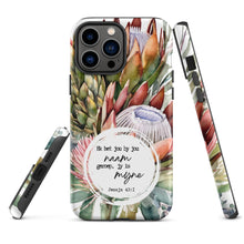 Load image into Gallery viewer, Jy is Myne Protea Tough Case for iPhone®
