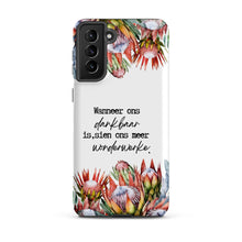 Load image into Gallery viewer, Dankbaar Protea Tough case for Samsung®
