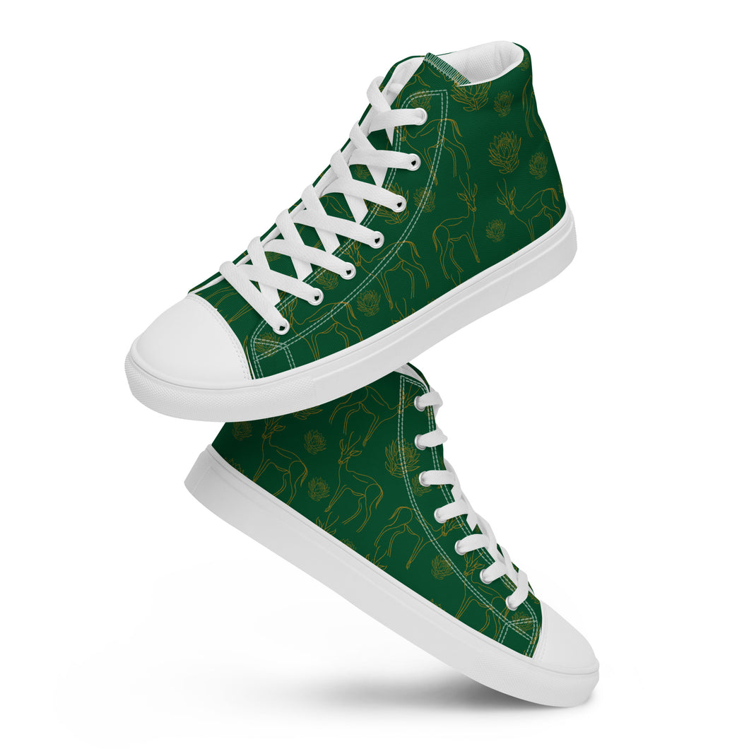 Springbokkie High Top Canvas Shoes