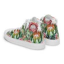 Load image into Gallery viewer, Leah Women’s high top canvas shoes
