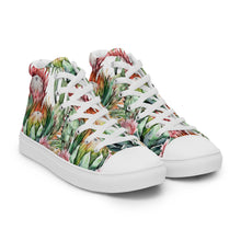 Load image into Gallery viewer, Leah Women’s high top canvas shoes
