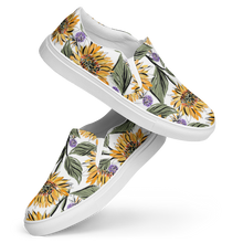 Load image into Gallery viewer, Sunflower Women’s slip-on canvas shoes
