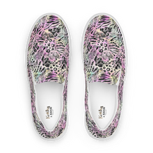 Load image into Gallery viewer, Animal Print Women’s slip-on canvas shoes
