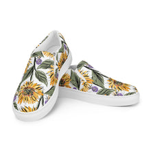 Load image into Gallery viewer, Sunflower Women’s slip-on canvas shoes
